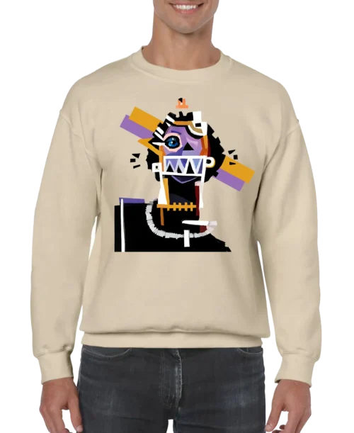 Neocubism Artwork Men’s Sweatshirt