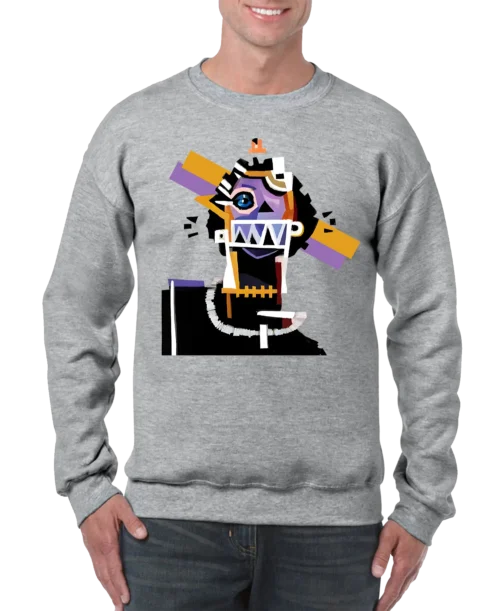 Neocubism Artwork Men’s Sweatshirt