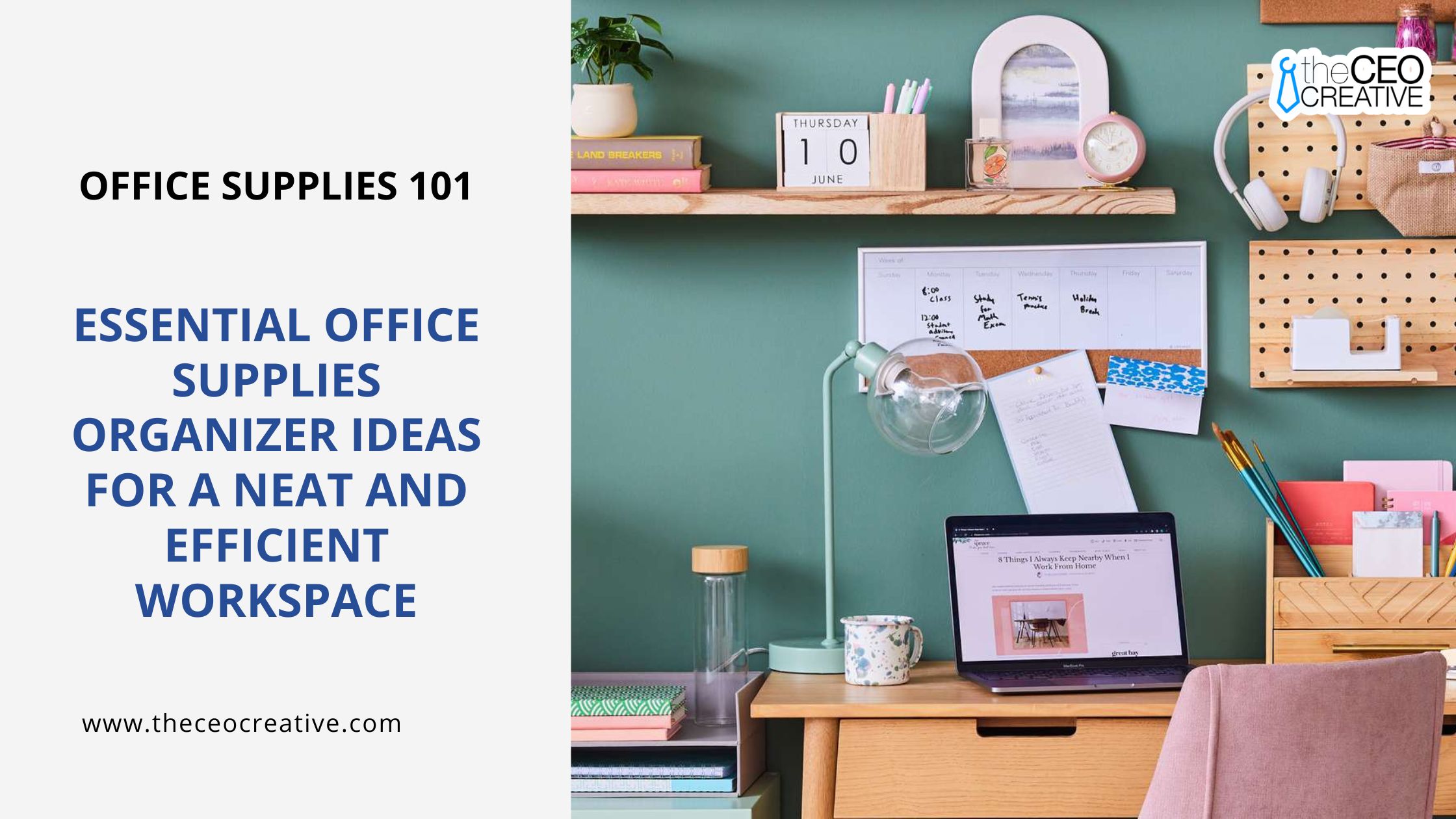 Office Supplies Organizer